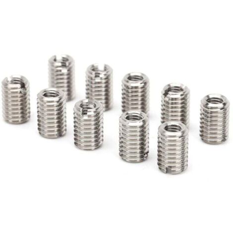 Kit Riparazione Filettatura In Acciaio Inox M5 X 0.8 Mm – 30 Pezzi Con Inserti E Utensili Per Auto