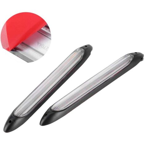 Riloer Fanale anteriore per moto, in ABS, 12 V, 35 W, compatibile con Y-amaha YZ XT WR TTR 125 230 250 450, mascherina per carenatura, luce di marcia diurna, indicatore di direzione
