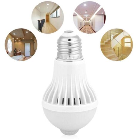 Lampadina LED con sensore di movimento E27 12W 1100LM 4000K CRI80