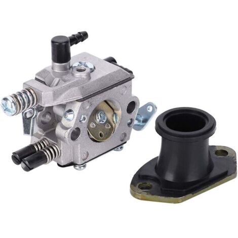 Collettore Di Aspirazione Per Yamaha Jog 50 CY50 1992-2001 – Gomma E Alluminio Con Valvola A Lamelle