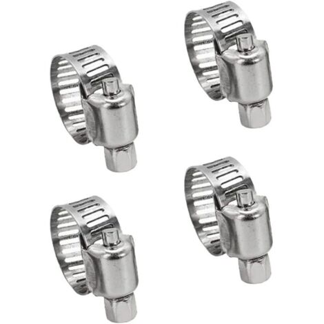 LOUZAGO 10 Morsetti Per Tubi In Acciaio Inox 38 Mm Con Cuscinetto In Gomma - Fascette A R Per Fissaggio Tubi PVC, Cavi, Metallo, Gomma, Robuste E Durevoli