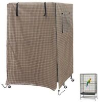 Copertura Impermeabile Per Gabbia Uccelli – Tessuto Oxford, Anti-Luce, Anti-Polvere, Anti-UV, Lavabile, 78,7x55,9x104,1 Cm