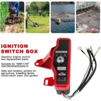 Interruttore A Chiave di Accensione, Cilindro di Blocco Dells'Accensione A 4 Fili con Chiave per 168F / 170F / Gx160 / Gx200 / Gx210, 3 Set