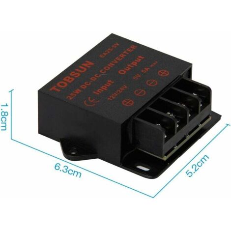 ADAPTATEUR CONVERTISSEUR DC 36V 48V 72V vers 12V 10A de haute qualité pour vél EUR 7,97