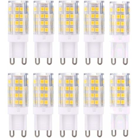 Regulable GU10 LED Bombillas,Luz Blanco Cálido 3000K,5.5W Equivalente 60W Halógena,600lm,Ra85