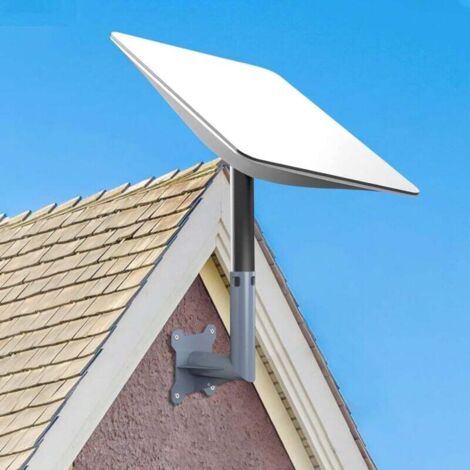 Support Mural Premium Pour Antenne Starlink V2 – Kit Toit Ultra-Stable En Acier Anti-Corrosion, Installation Facile Et Signal Optimal