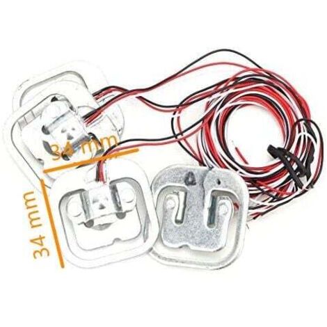 Módulo sensor de presión Arduino HX711, medidor de tensión de carga de ...