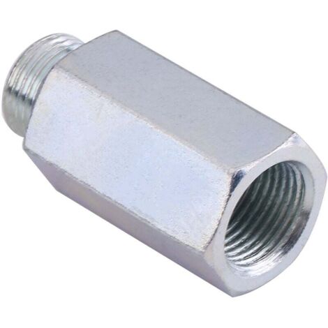 Sensor Oxígeno Coche Sensor Oxígeno Universal M18X1.5 Acero Inoxidable SS304 Comprobar Luz Motor para CEL Mini Catalizador O2 Sensor Espaciador Adaptador Conector Sensor Oxígeno