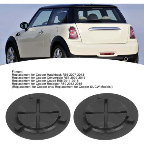 Juego De 10 Clips De Fijación Para Cubiertas De Paso De Rueda De BMW Mini Cooper - Color Gris, Plástico, Nuevos