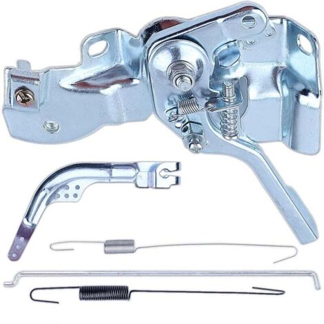 Ensemble Manette pour Moteur Honda GX160 GX200 GX140 168F 5.5/6.5HP, Manette Gaz + Bras Régulateur + Tige Régulateur + Régulateur Printemps + Printemps 5 in 1