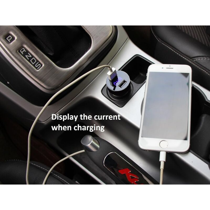 Chargeur Allume-cigare Pour Sony Xperia Z5 Mini/Compact/M4 Aqua – Témoin LED – Neuf
