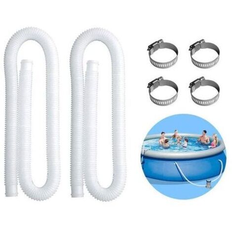 Tuyau Intex De Remplacement De Tuyau De Piscine à Source Chaude Gonflable Pour Pompe De Piscine 300/330/530/1000 Gallons (lot de 2) (1/4)