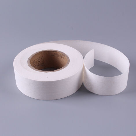 Ruban à joints en papier pour la réalisation de joints de plaques de plâtre en combinaison avec un revêtement - 75 m (1/4)