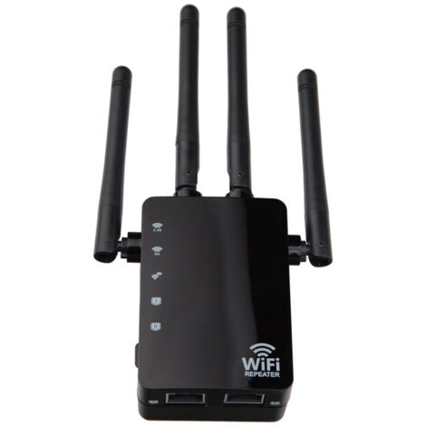 Répéteur de signal Wi-Fi sans fil 1200 M, amplificateur double bande 5,8 G/routeur AP haute puissance (1/4)