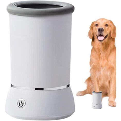 2 piècesNettoyeur de pattes pour animaux de compagnie Nettoyeur de pattes pour chiens Équipement de nettoyage des pattes (1/3)