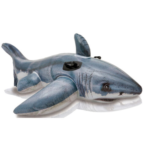 Jouet gonflable réaliste en forme de requin pour enfants (1/4)