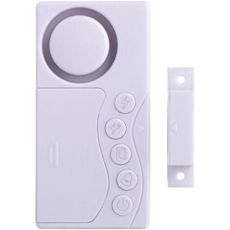 Alarme de porte de congélateur avec temporisation, alarme de porte de réfrigérateur, alarme d'ouverture de porte, alarme de porte coulissante de garage (1/4)