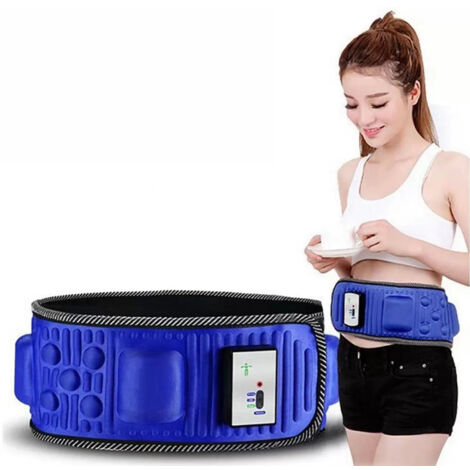 Masseur abdominal automatique avec 2 vitesses réglables pour soulager les douleurs abdominales, dorsales, cervicales et des jambes (1/4)