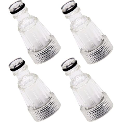4 Pièces Filtres de l'eau pour Nettoyeur Haute Pression, Filtre à Eau pour Tuyau d'arrosage, Pompe, Jardin, Accessoires pour Nettoyeurs Haute Pression (1/4)