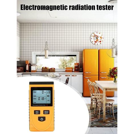 Détecteur De Radiations Nucléaires Rechargeable - Compteur Geiger Dosimètre LCD Alarmes Temps Réel