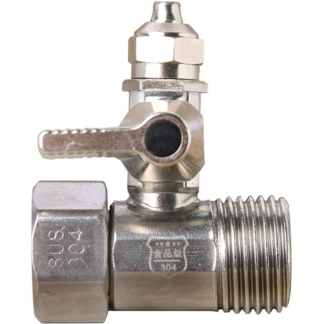 Accessoires de robinetterie Vanne rotative de 0,525 pouce Interrupteur en acier inoxydable de 0,262 pouce