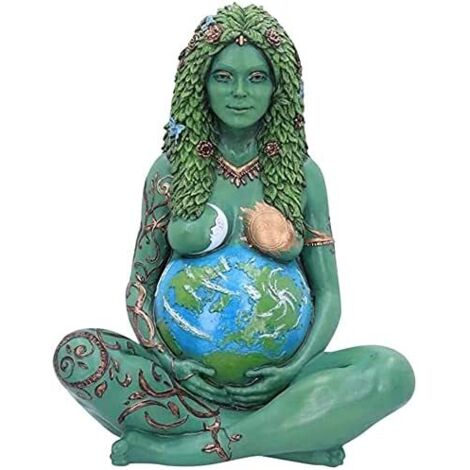 Statue de la Terre Mère Figurine en résine, Art tridimensionnel Jardin Extérieur Décoration de la Maison en Résine Terre Mère Déesse Art Décoration (1/5)