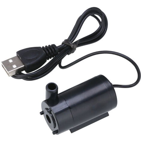 Petite pompe Submersible Ultra silencieuse DC 5V USB, filtre à eau pour Aquarium (1/5)