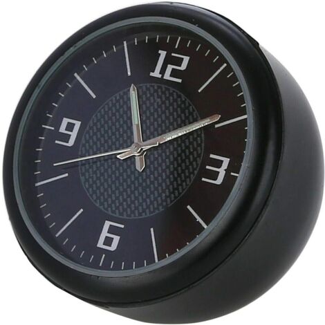 Horloge de voiture , mini horloge lumineuse universelle à Quartz numérique pour évent de climatisation, ornements intérieurs de voiture