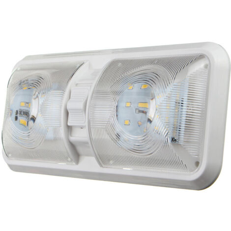 48Led 2835 Smd Plafonnier éclairage Double interieur Pour Caravane Camping Camion (1/5)