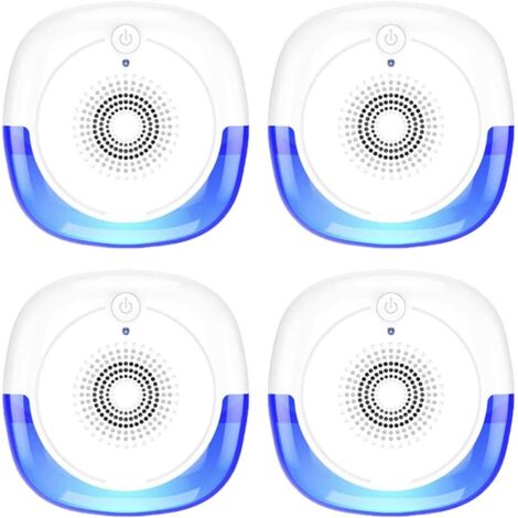 Répulsif Ultrasons Insectes Haute Puissance 4 Pcs Anti Rongeurs Electrique Appareil Ultrason Anti Antiparasitaire Répulsif Moustique Cafards Mouches Souris (1/4)