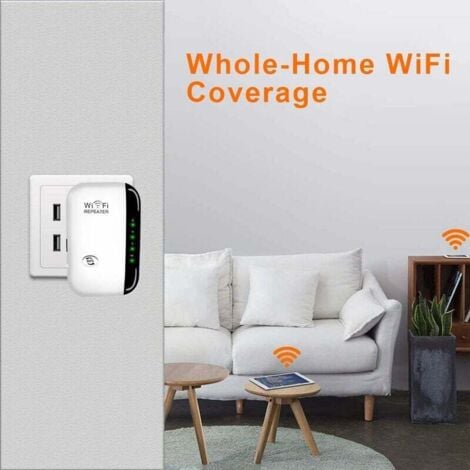 Mini WiFi Range Extender, Amplificateur De Signal WiFi Booster Répéteur