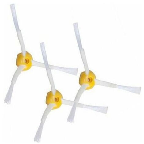 KIT pack de 3 brosses latérales pour iRobot Roomba - série 500/600/700 (1/3)
