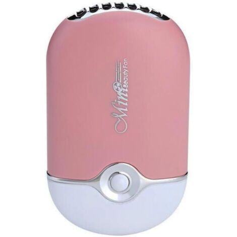 Mini ventilateur USB pour extension de cils (rose) (1/5)
