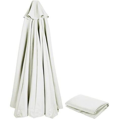Manchon de parapluie en polyester Protection UV 3 mètres 8 nervures Manchon de parapluie extérieur (1/5)