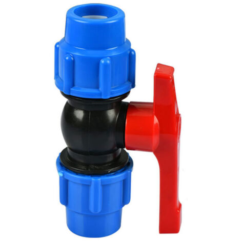 Clapet à bille en plastique pour tuyau de compression de 32 mm (1/5)