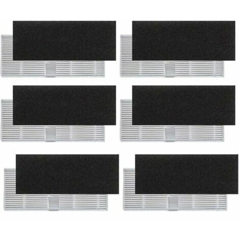 Filtre Hepa de rechange pour aspirateur robot Proscenic 850T 12-Pack (1/2)