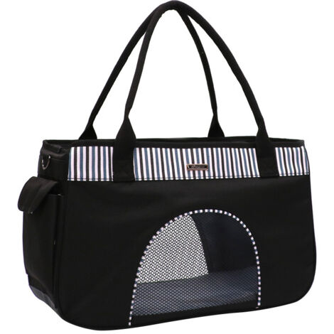 Sac pour animaux de compagnie, sac de voyage, sac de transport, maille respirante, anti-chute, accessoires de sac pour chien en peluche (1/4)