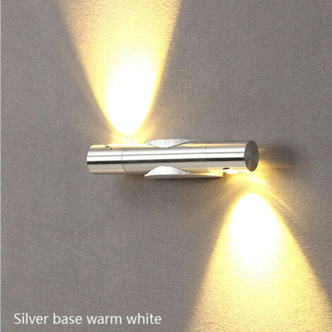 6W LED Appliques Murales Rotation à 360 Degrés Éclairage Intérieur Chambre Lampes De Chevet Allée Escaliers Lampe Moderne (1/5)