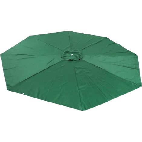 Housse de remplacement pour parapluie - 8 baleines - 3M - Imperméable - Résistant aux UV - Tissu de remplacement - Auvent de parapluie - Parapluie (Vert) (1/5)