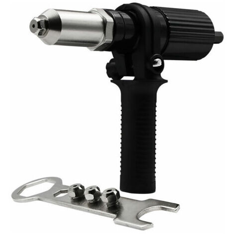 Adaptateur Riveteuse, Kit d'adaptateur de Pistolet à Riveter pour Perceuse électrique sans Fil (1/5)