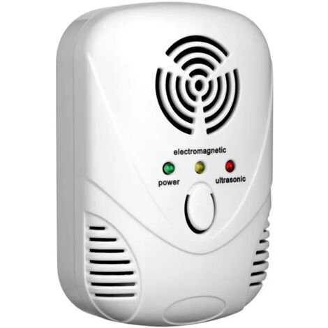 Répulsif domestique pour animaux domestiques, répulsif électronique pour souris à ondes ultrasonores (1/5)