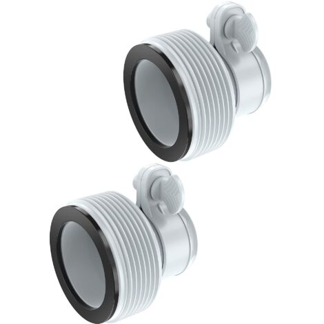 Adaptateurs de tuyau de type B pour pompes, lot de 2, adaptateurs de tuyau de piscine pour raccords de 1,5" et 1,25" (1/5)