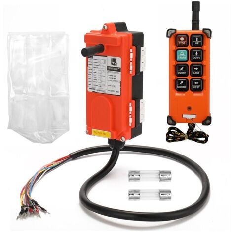 F21-e1b DC12-72v interrupteur de commande à distance industriel palan grue contrôle ascenseur télécommande un envoyer un recevoir (1/3)