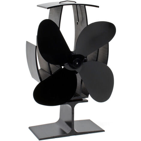 grid cool Ventilateur de poêle à Bois 4 Pales 60350°C Autoalimentation thermique par Chaleur Sans courant (1/5)