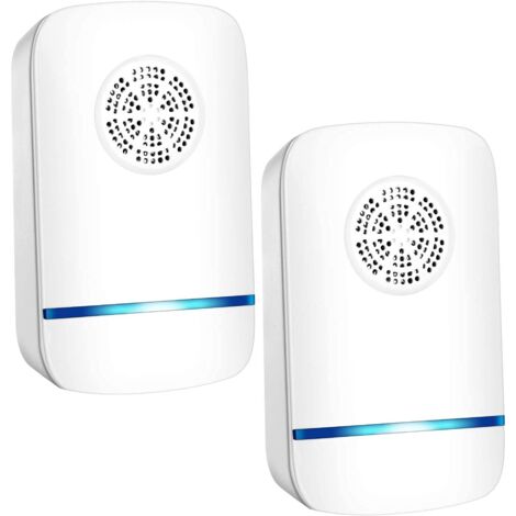 Répulsif à insectes à ultrasons Feizhibo Socket Répulsif à insectes électrique d'intérieur Répulsif à ultrasons pour souris, rongeurs, moustiques, cafards (1/2)
