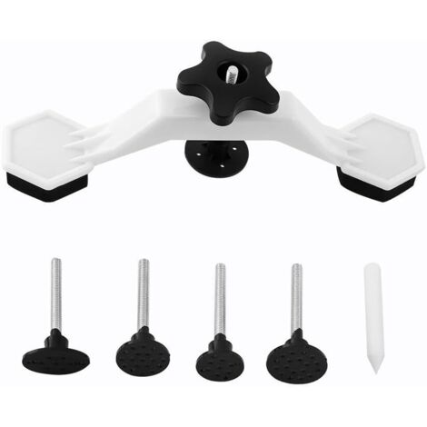 Kit de Réparation de Bosses sans Peinture, Kit D'Outils de Réparation de Carrosserie, avec 5 Tailles Différentes de Film et 1 Stylo Plume pour Enlever Les Bosses de Voiture (1/5)