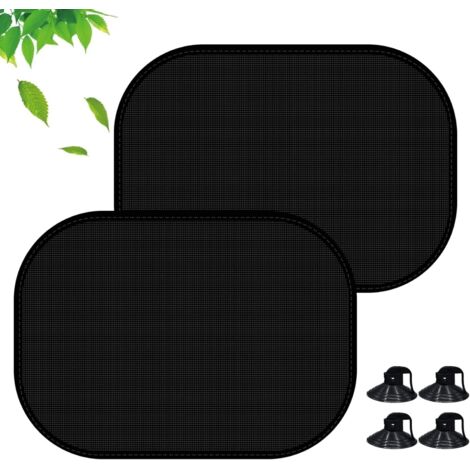 Pare-Soleil Voiture Bébé,Pare-Soleil Fenêtre de Voiture pour Enfant, Pare Soleil Voiture Ventouse Protection UV/Chaleur, Universelle pour Pare-Soleil Fenêtre de Voiture,44 35 cm, 2 Pièces (1/4)