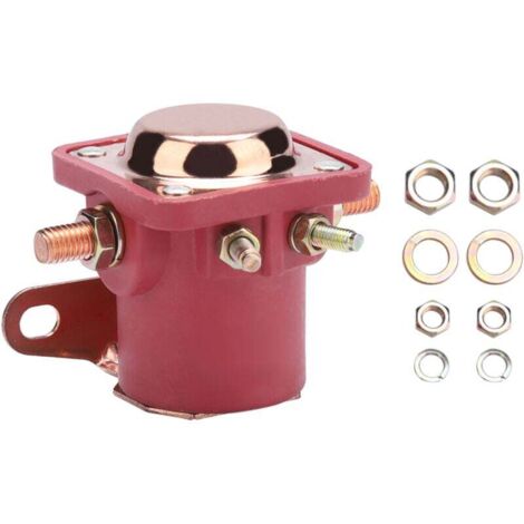 Commutateur de relais solénode de démarreur robuste 12 V 4 bornes pour Ford (1/5)