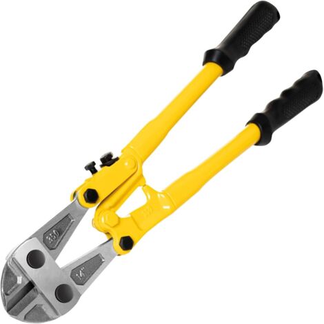 Coupe-boulons robustes – Coupe-boulons en acier inoxydable de 35,6cm avec poignées ergonomiques en caoutchouc, coupe-boulons solides pour couper les clôtures, boulons de machines, chaînes (1/5)