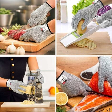 Fafeicy Gants de travail résistants aux coupures Gants en nitrile sport